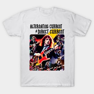 Cursed Classic Rock Band PARODY Funny Guitar Music Knock Off Poser Alternate Universe T-Shirt